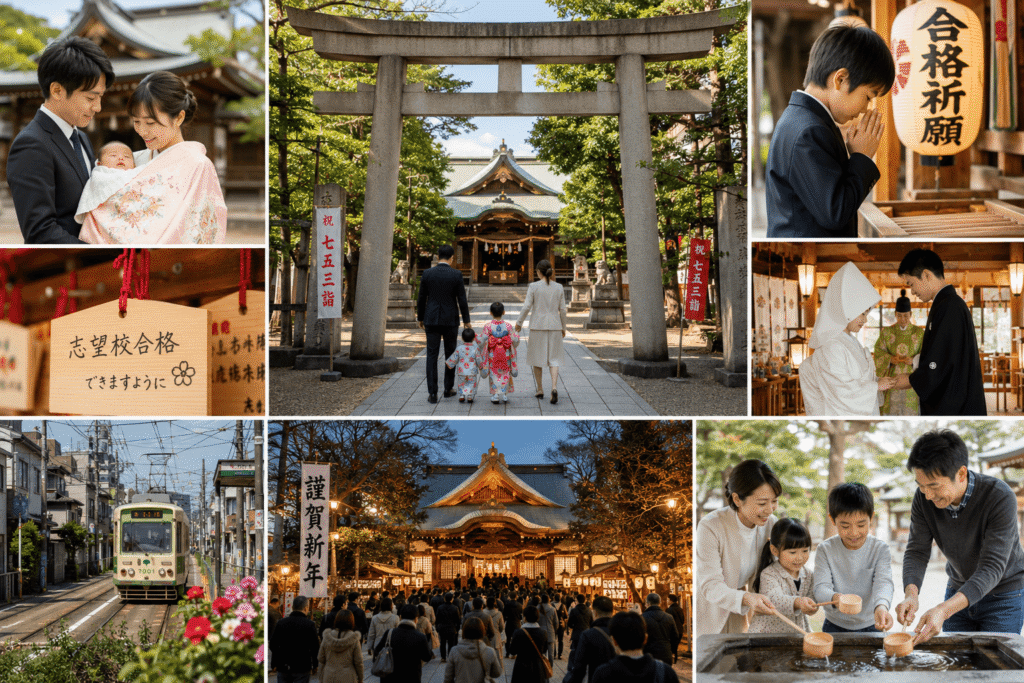 荒川区の神社で紡ぐ家族の記憶