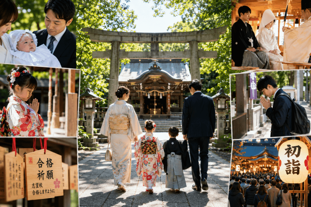 江戸川区の神社で感じる家族の節目