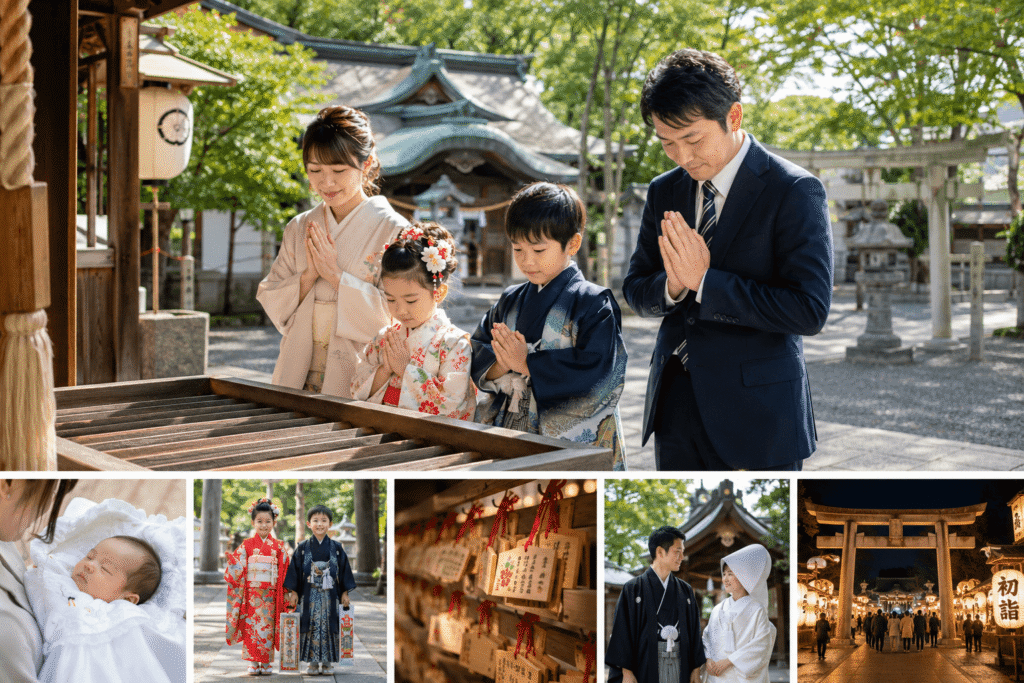 板橋区の神社で育つ家族の祈り
