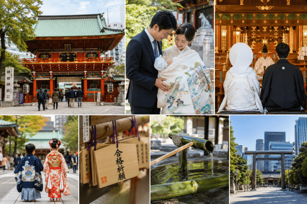 千代田区の神社で迎える家族の節目と祈り