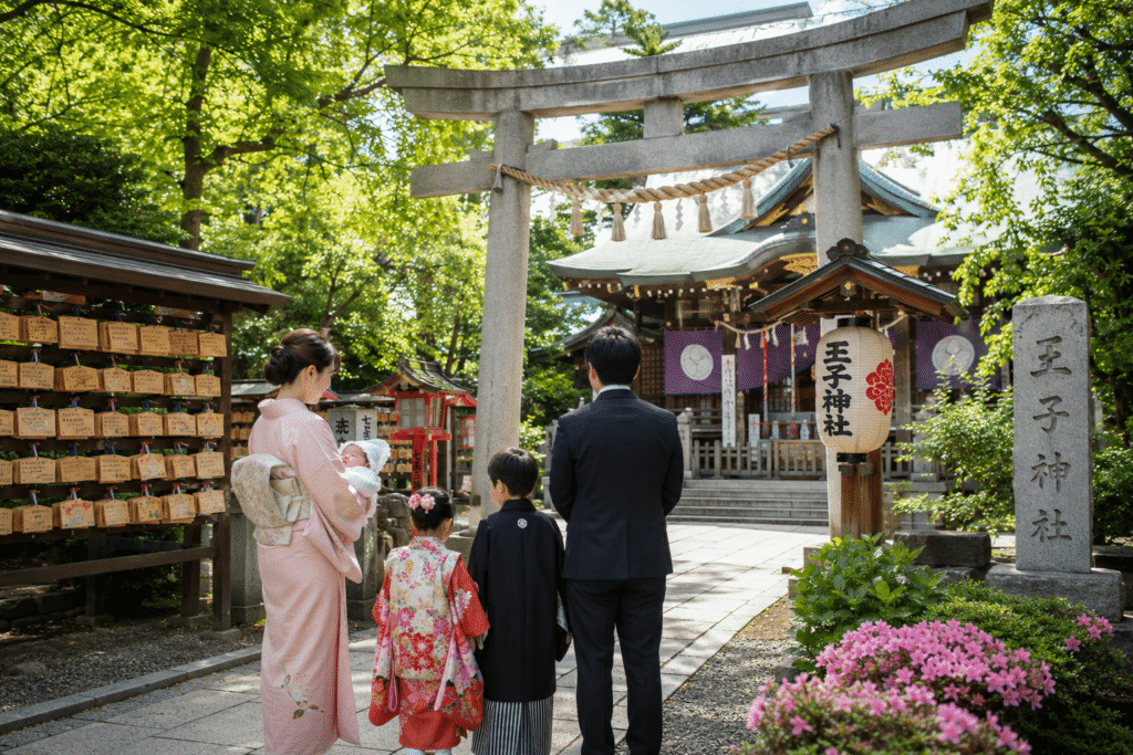 北区の神社で感じる家族の節目と地域に根づく祈りの時間