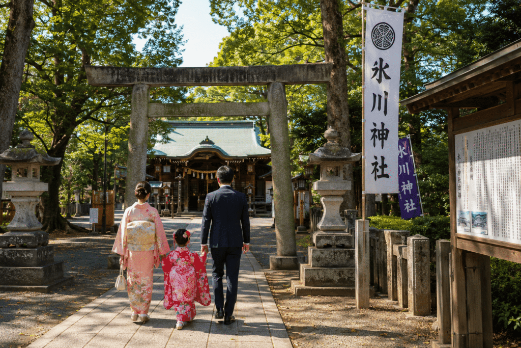 練馬の神社で紡ぐ、家族の絆と人生の節目