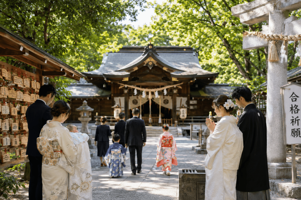 世田谷区の神社で迎える家族の節目と祈り