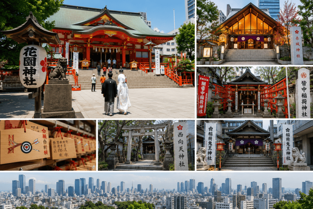 新宿区の神社で迎える人生の節目