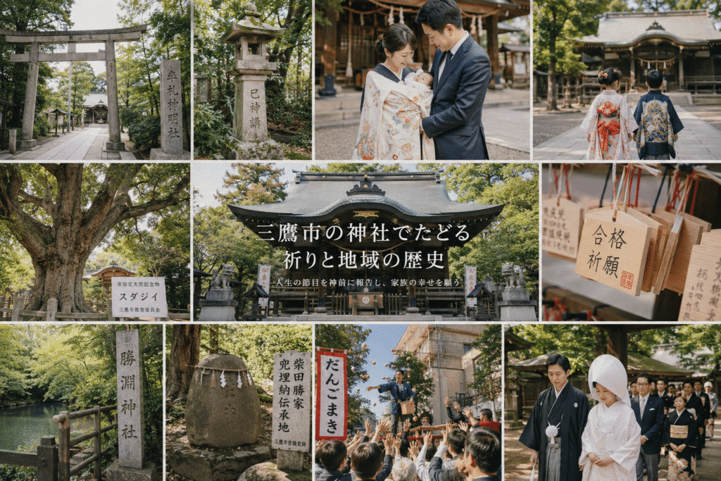 三鷹市の神社でたどる祈りと地域の歴史